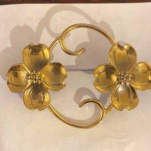 Stuart Nye Vintage Dogwood Brooch